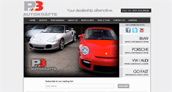 Desktop Screenshot of p3autokrafte.com